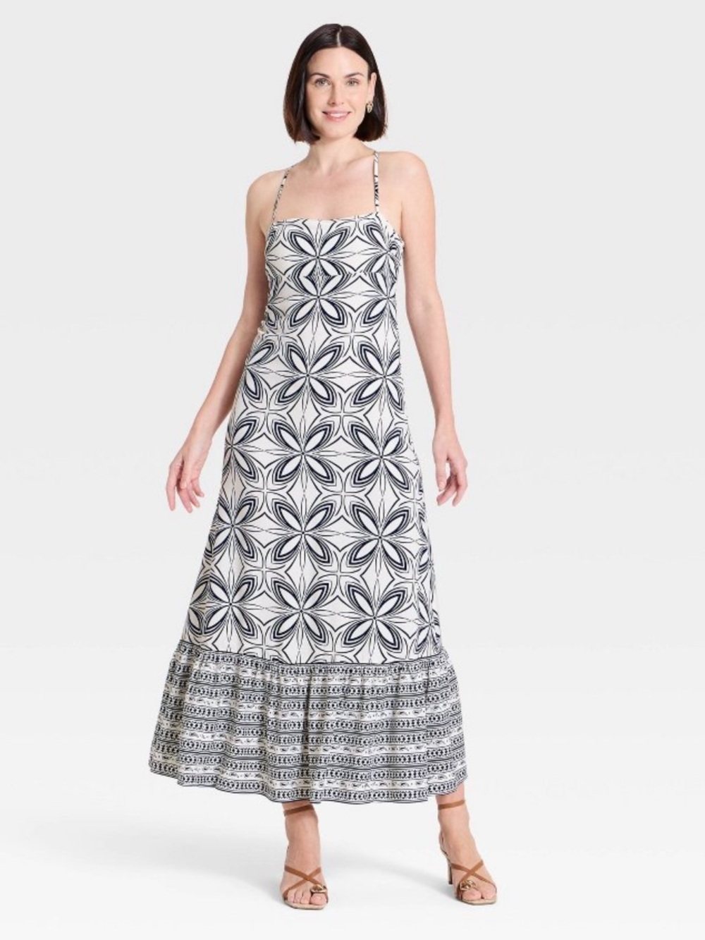 A New Day™ Women's Open-Back Maxi Dress -
- Cream - XS